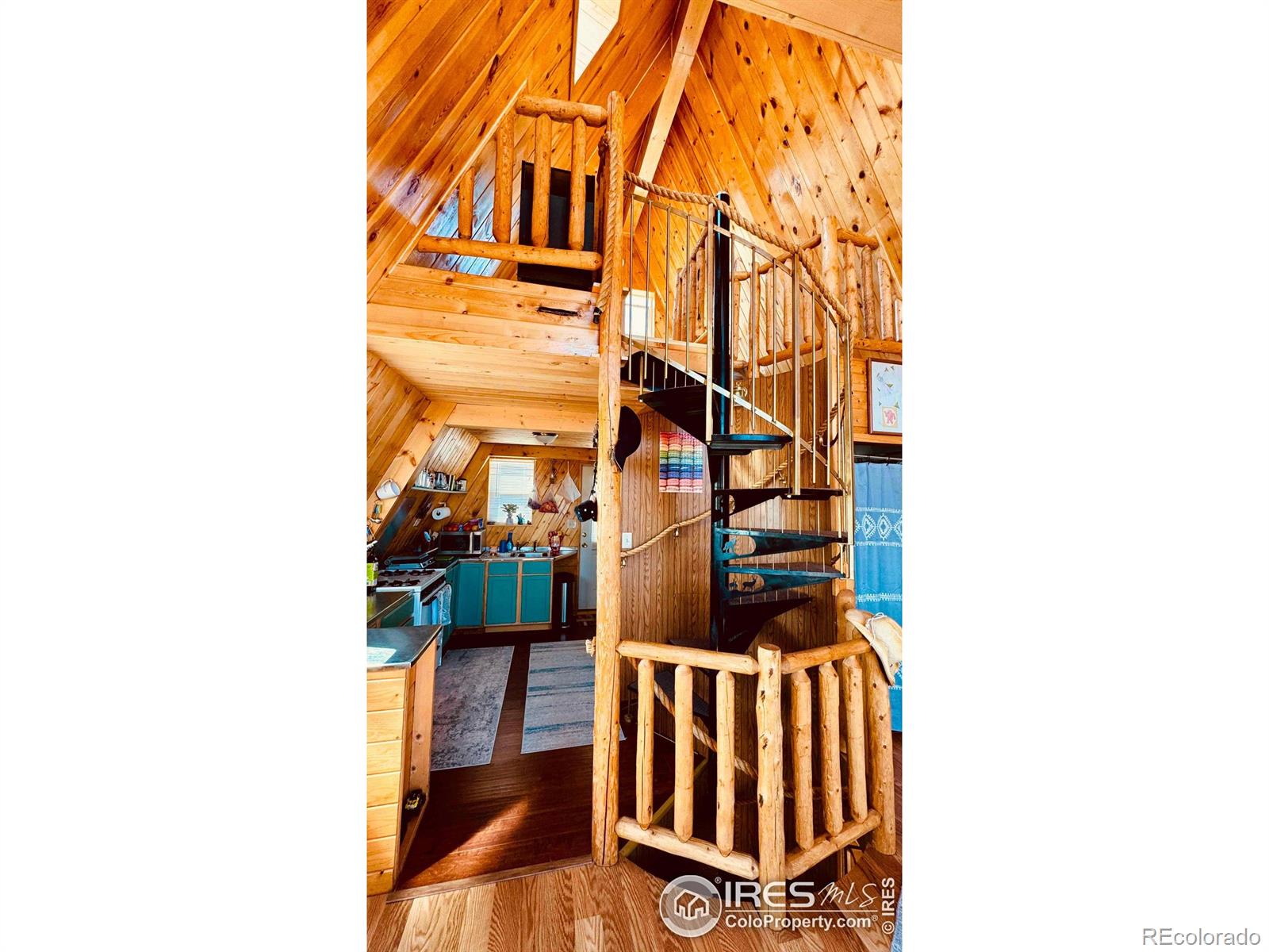 867 Windy Ridge Road Livermore, CO 80536 - Photo 10 of 23 a view of staircase with a rug
