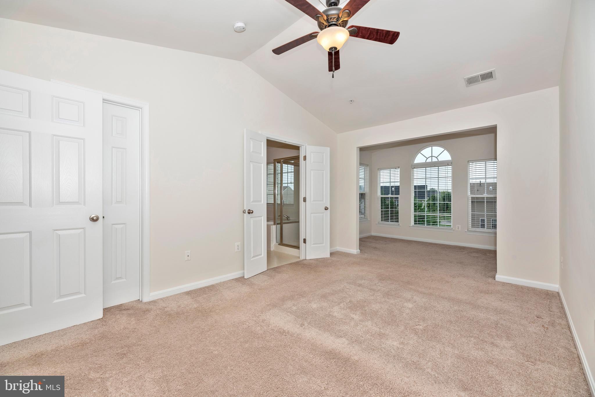 Primary bedroom with bonus sitting room