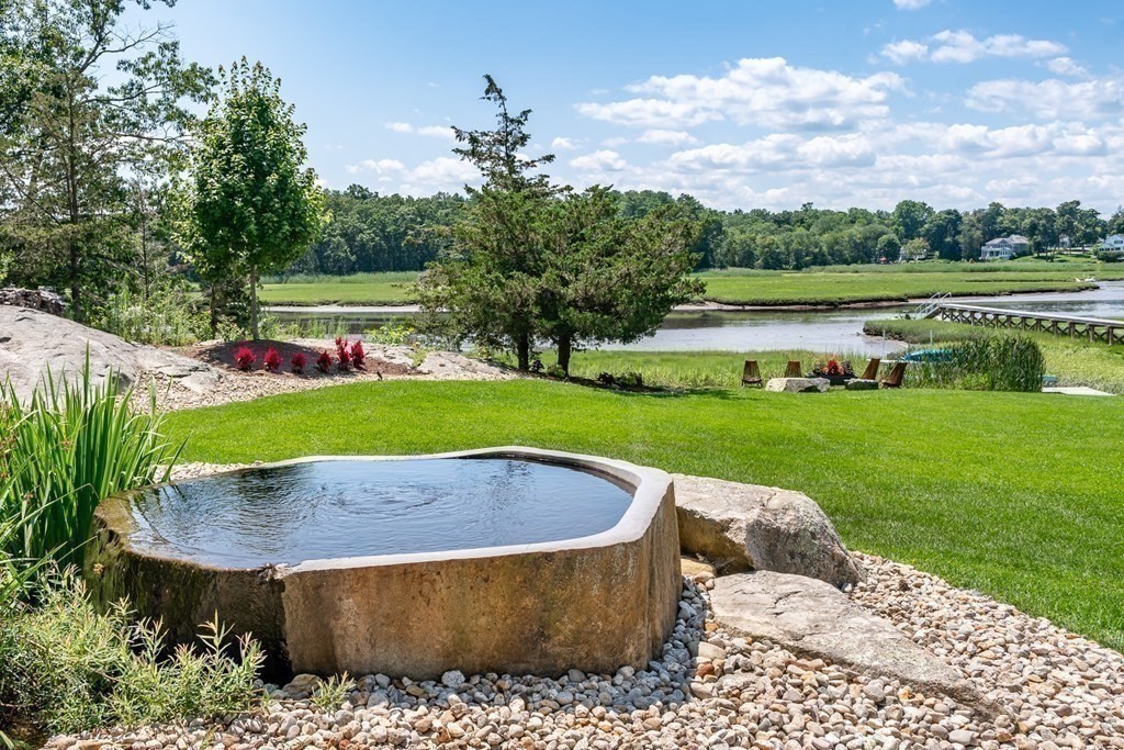 67 Border Street Scituate, MA 02066 - Photo 37 of 42 a view of swimming pool with a yard