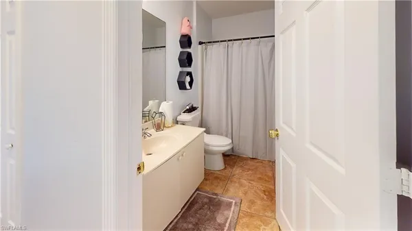 a view of a small space