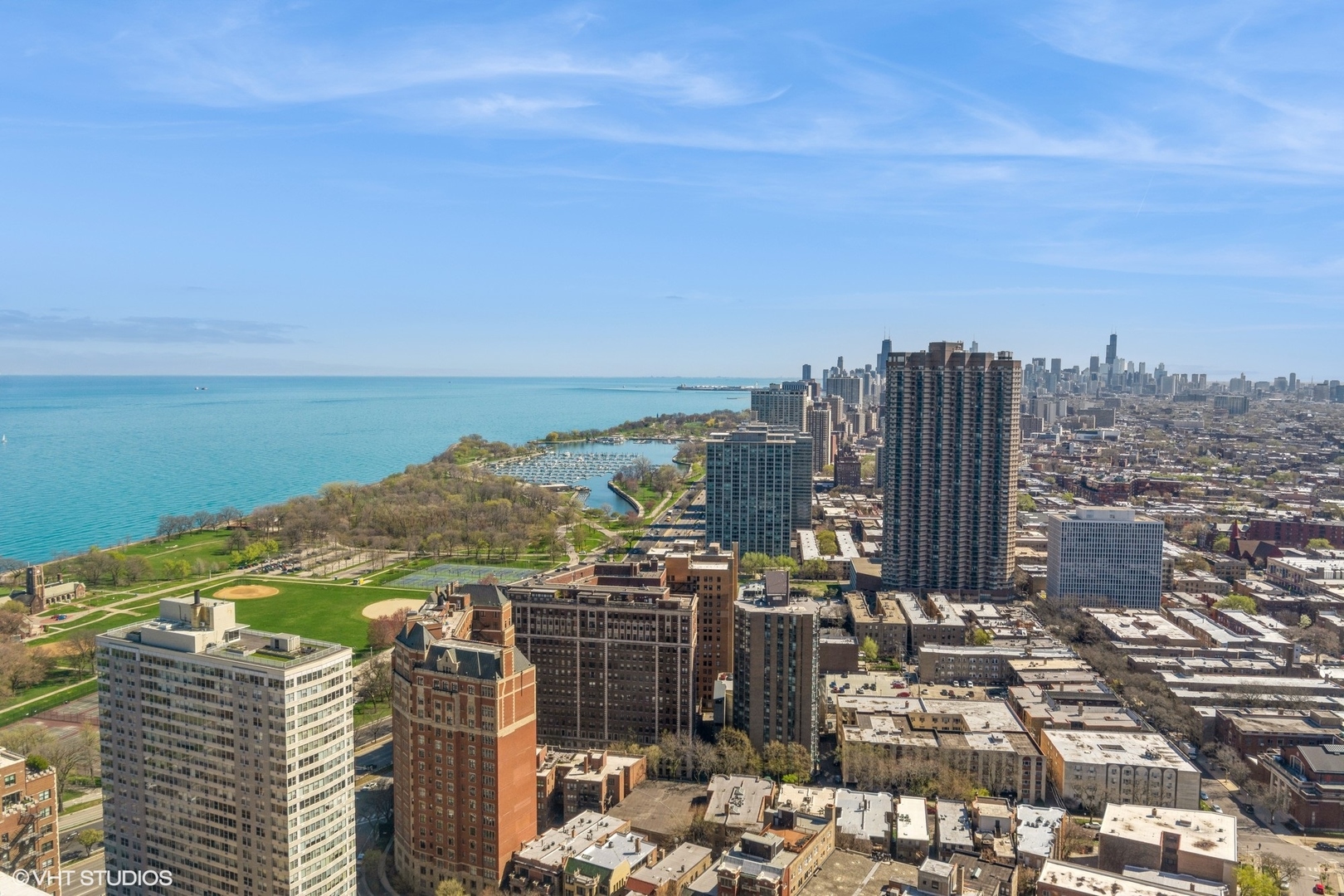 655 West Irving Park Road, Unit 4617 Chicago, IL 60613 - Photo 9 of 33 a view of a city with ocean