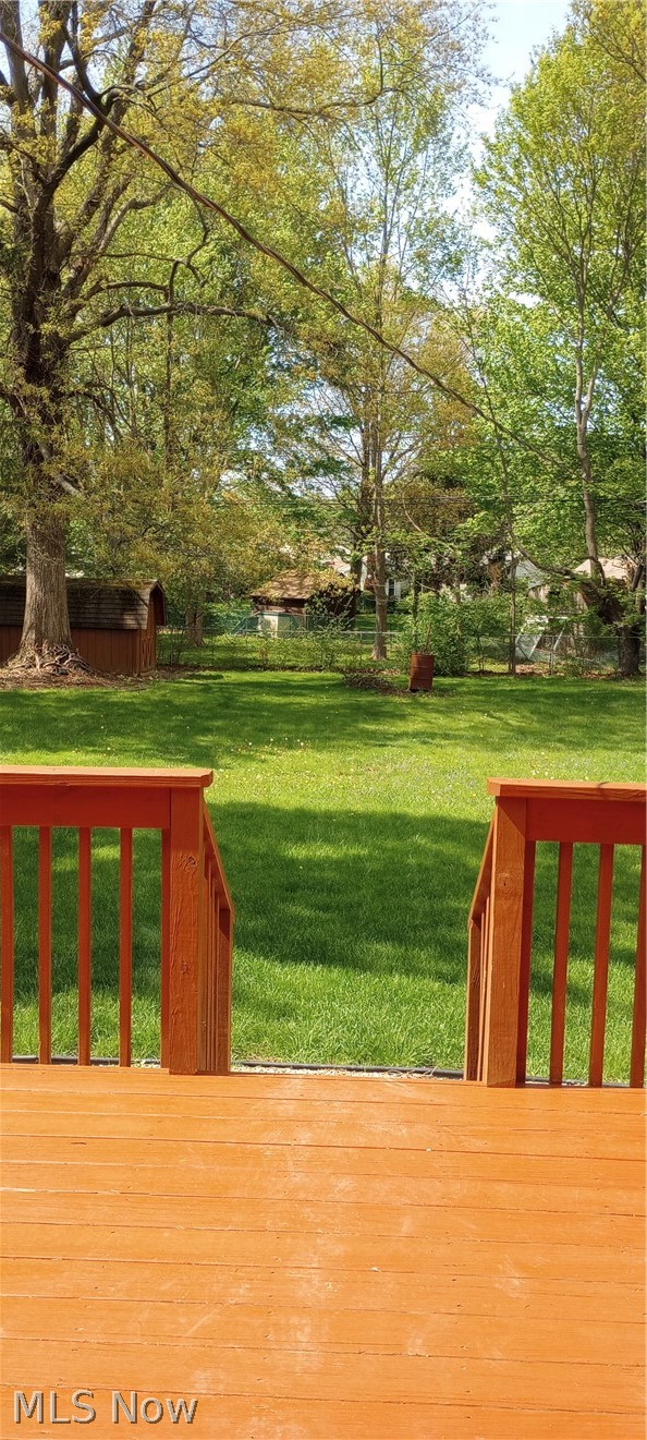8552 Usher Road Olmsted Falls, OH 44138 - Photo 21 of 27 Rear fenced yard.