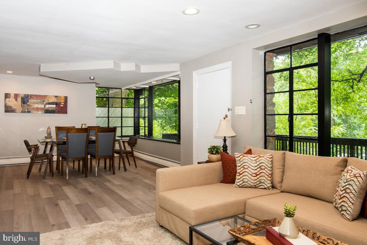 11 Rolling Road Wynnewood, PA 19096 - Photo 8 of 32 Living/dining room features lots of great light