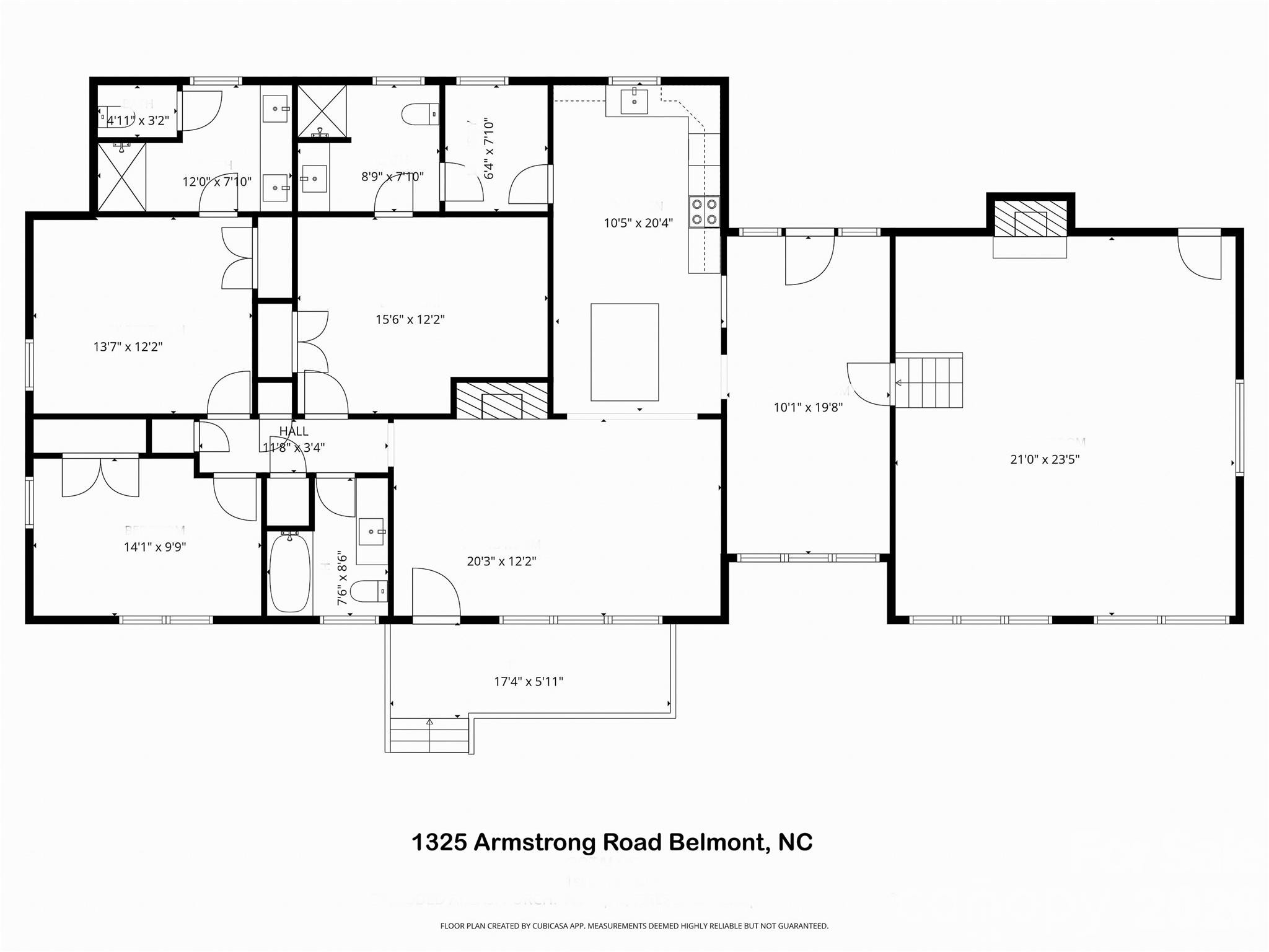 1325 Armstrong Road Belmont, NC 28012 - Photo 2 of 33 a picture of floor plan