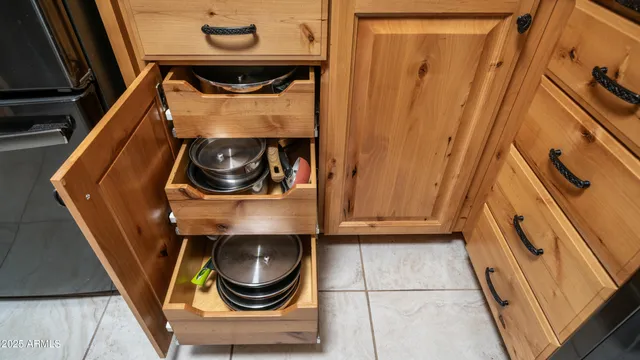a view of water heater room