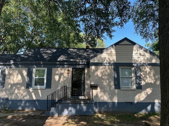 1010 Mt Vernon Road Memphis, TN 38111 - Photo 1 of 11 a view of house with yard in front and pathway