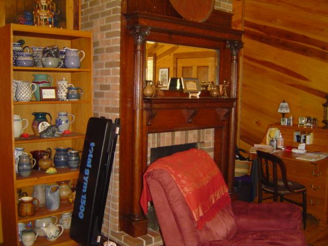 875 Menefee Road Ferrum, VA 24088 - Photo 6 of 8 Family Room with Fireplace