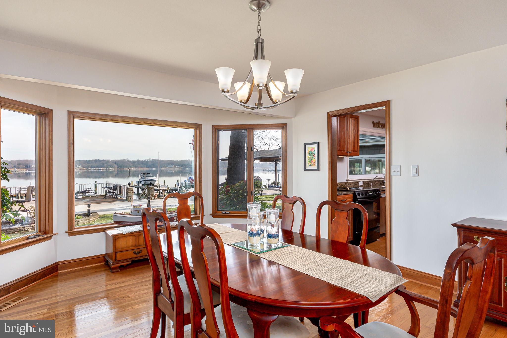 495 Maple Road Severna Park, MD 21146 - Photo 25 of 49 Dining Room has great views.
