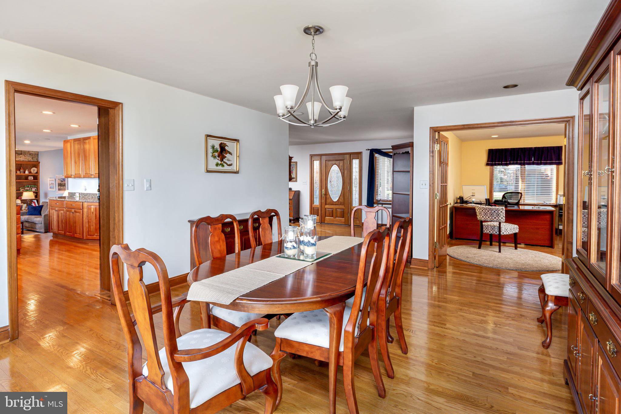 495 Maple Road Severna Park, MD 21146 - Photo 26 of 49 Dining Rm. looking toward foyer and bedroom/office