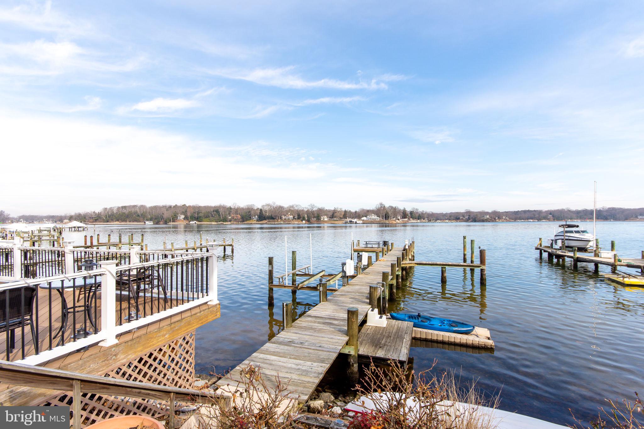 495 Maple Road Severna Park, MD 21146 - Photo 8 of 49 Dock showing floating dinghy dock.