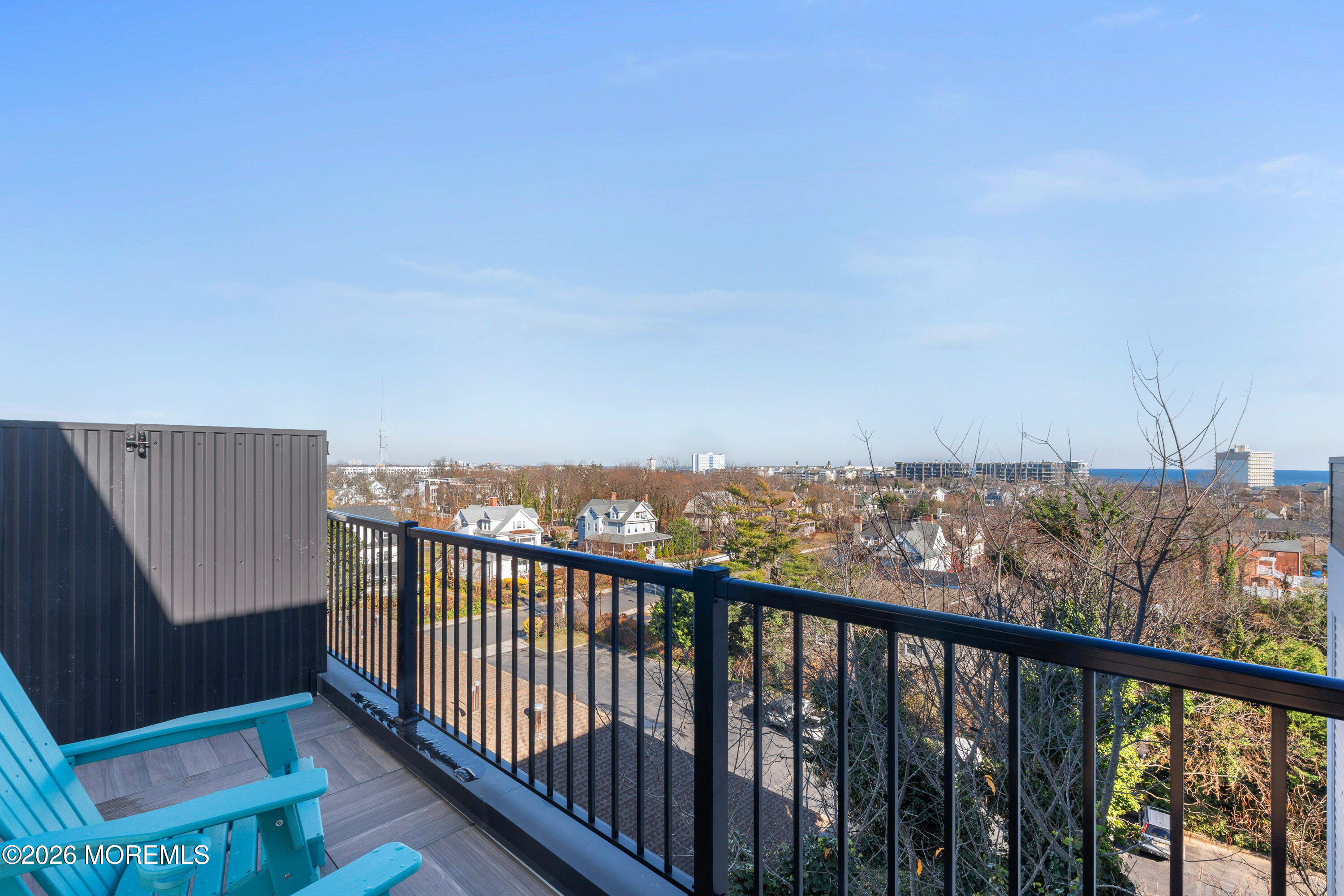 180 Morris Avenue, Unit 403 Long Branch, NJ 07740 - Photo 13 of 15 a view of balcony with staircase