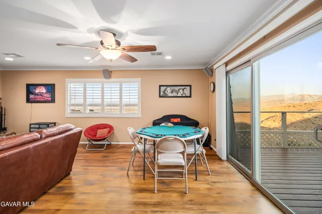 a view of outdoor space and swimming pool