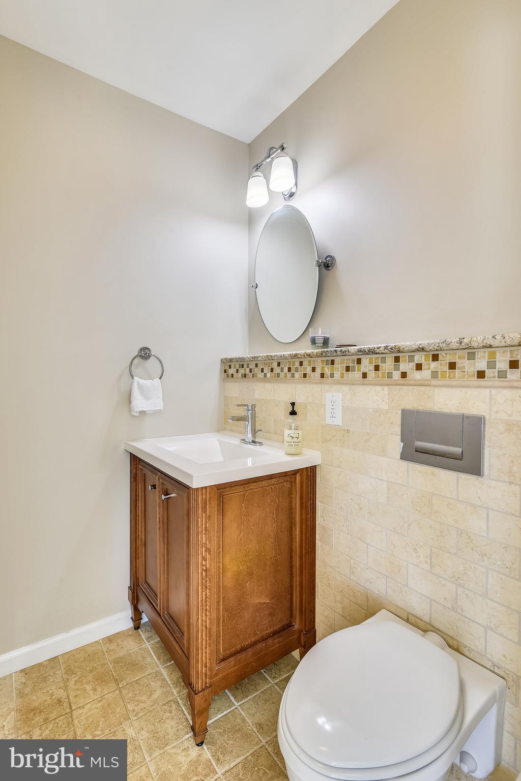 34383 Williams Gap Road Round Hill, VA 20141 - Photo 33 of 103 Powder Room off Family Room Addition