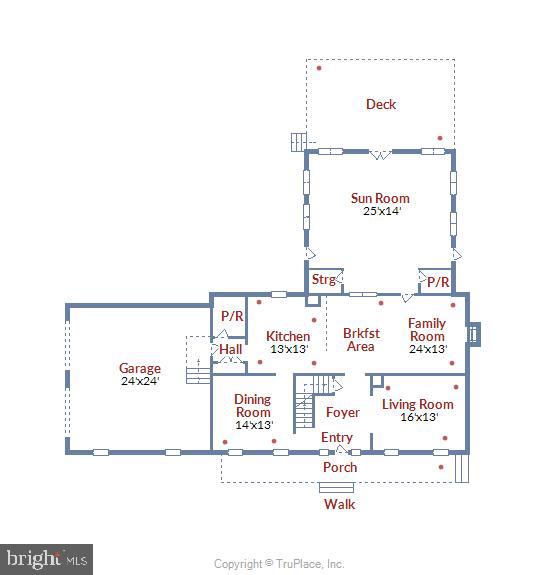 34383 Williams Gap Road Round Hill, VA 20141 - Photo 102 of 103 Main Level Floor Plan