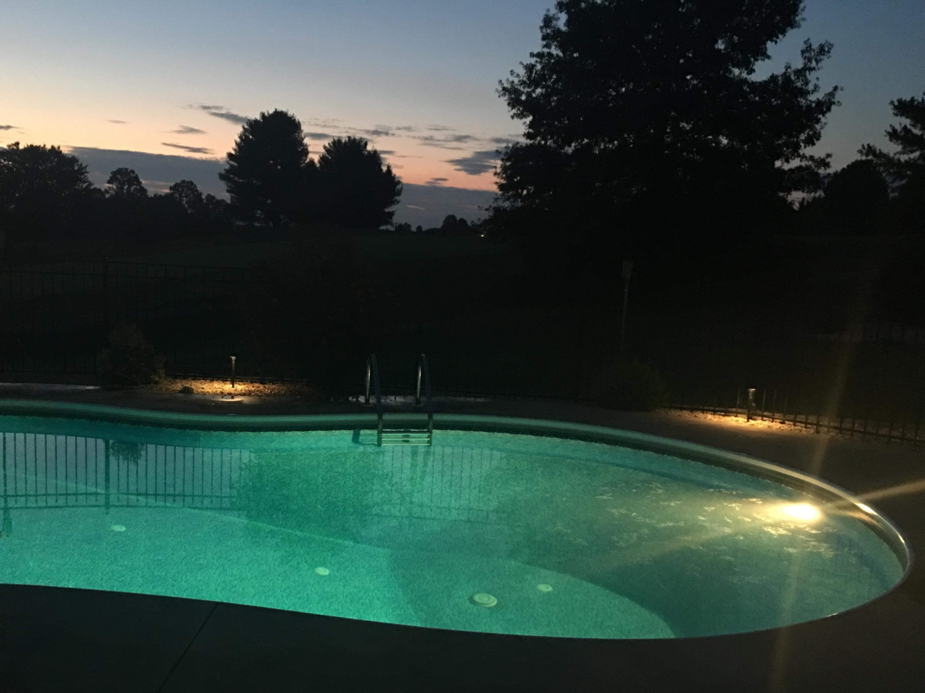 839 Morewood Road Hardy, VA 24101 - Photo 3 of 64 Pool at Night