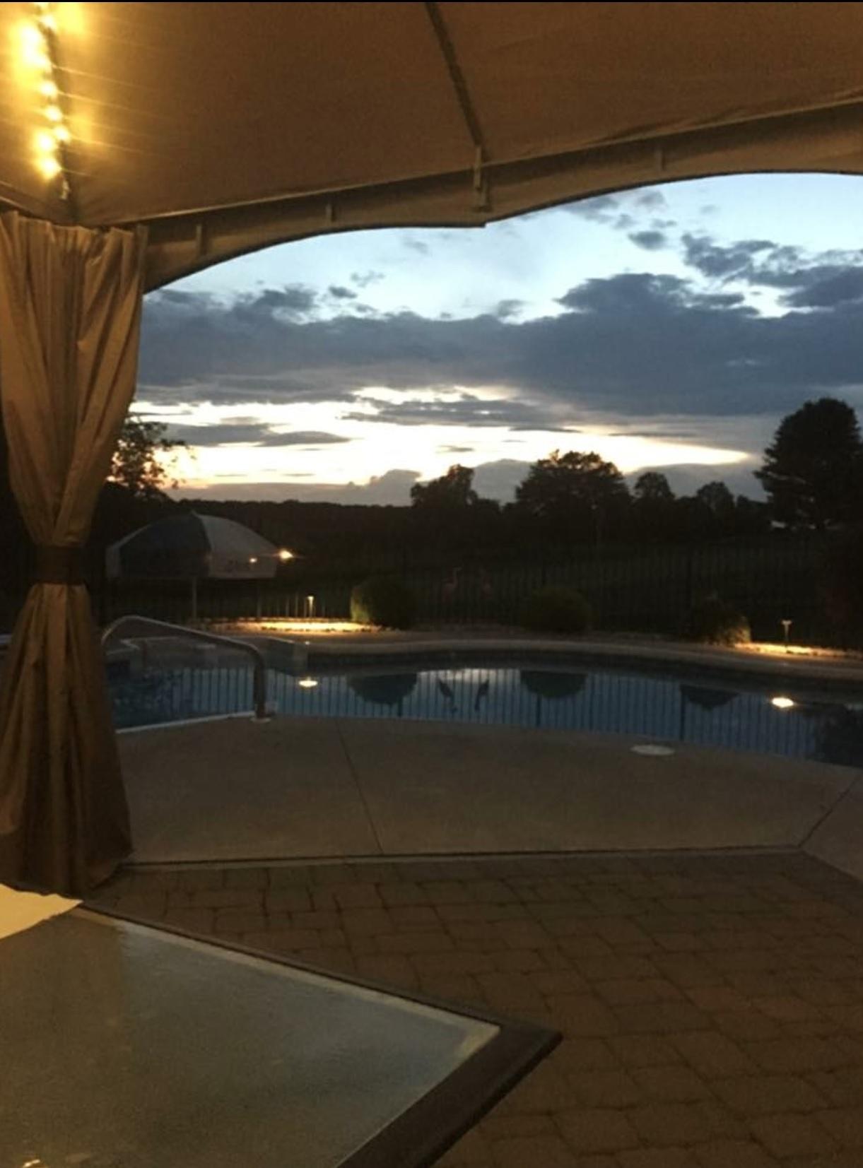 839 Morewood Road Hardy, VA 24101 - Photo 61 of 64 Pool at Dusk