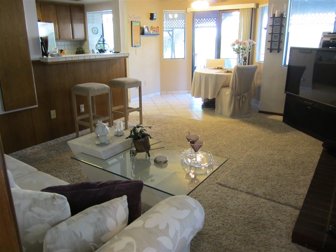 1622 Hackamore Road Oceanside, CA 92057 - Photo 8 of 25 Looking toward kitchen & breakfast nook with door to huge backyard.