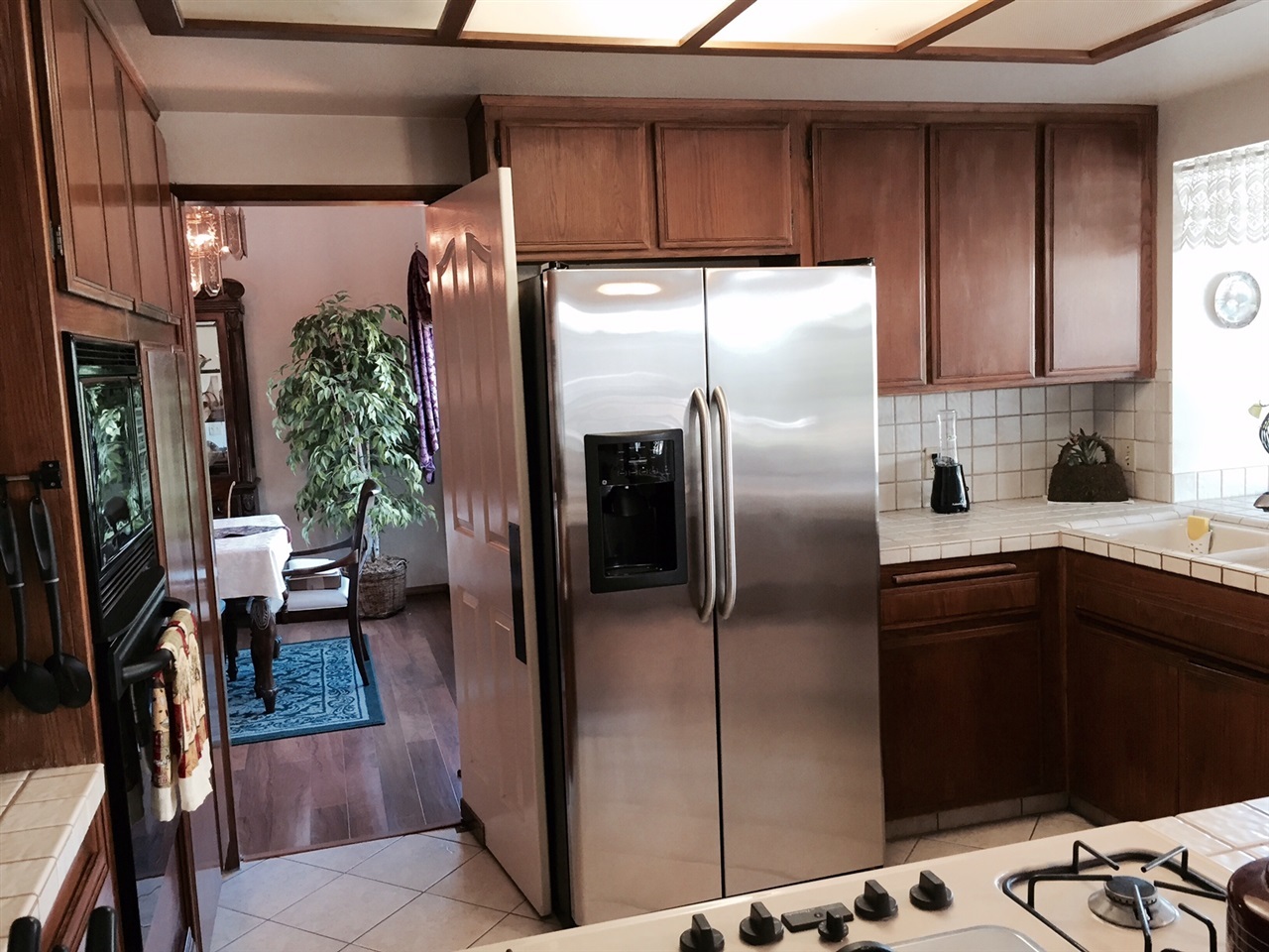 1622 Hackamore Road Oceanside, CA 92057 - Photo 10 of 25 Garden window looks out to huge backyard, triple sink.