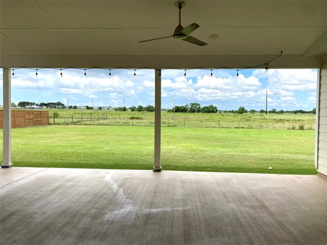 a view of an ocean from a city