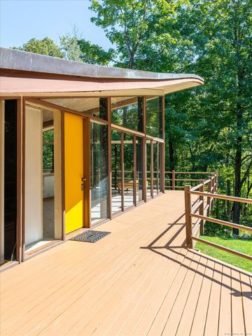 a view of balcony and deck