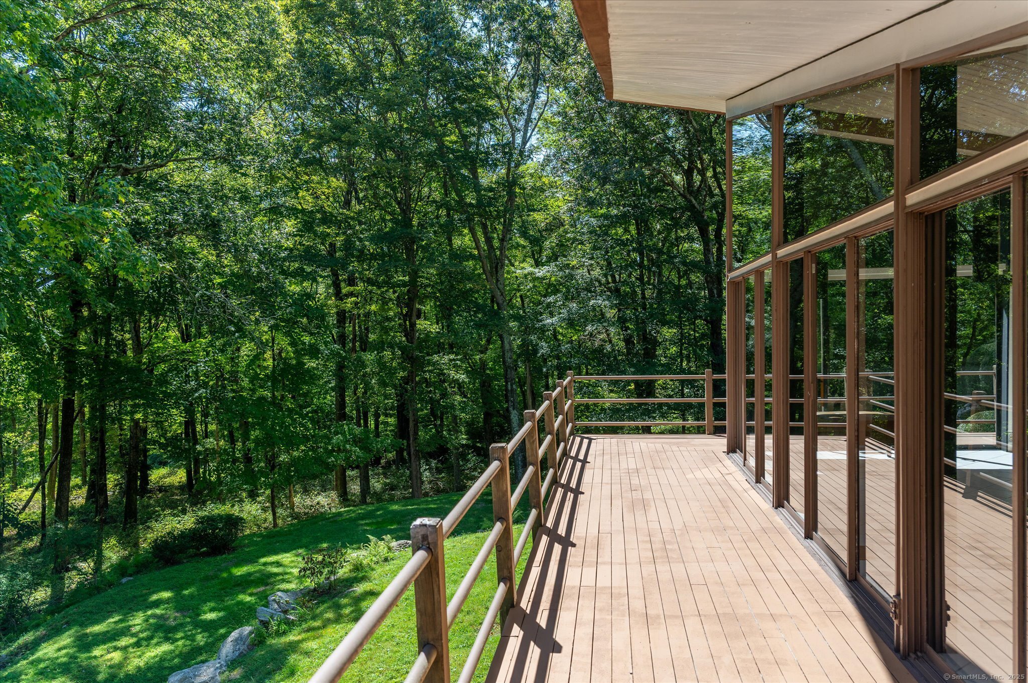 44 Benedict Hill Road New Canaan, CT 06840 - Photo 23 of 27 a view of balcony and deck