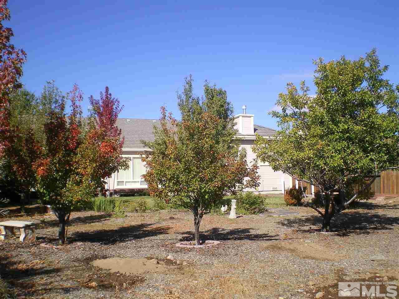 370 Flanders Road Reno, NV 89511 - Photo 11 of 25 a view of a yard with a tree