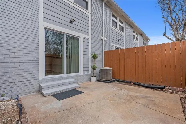 a view of a house with a outdoor space