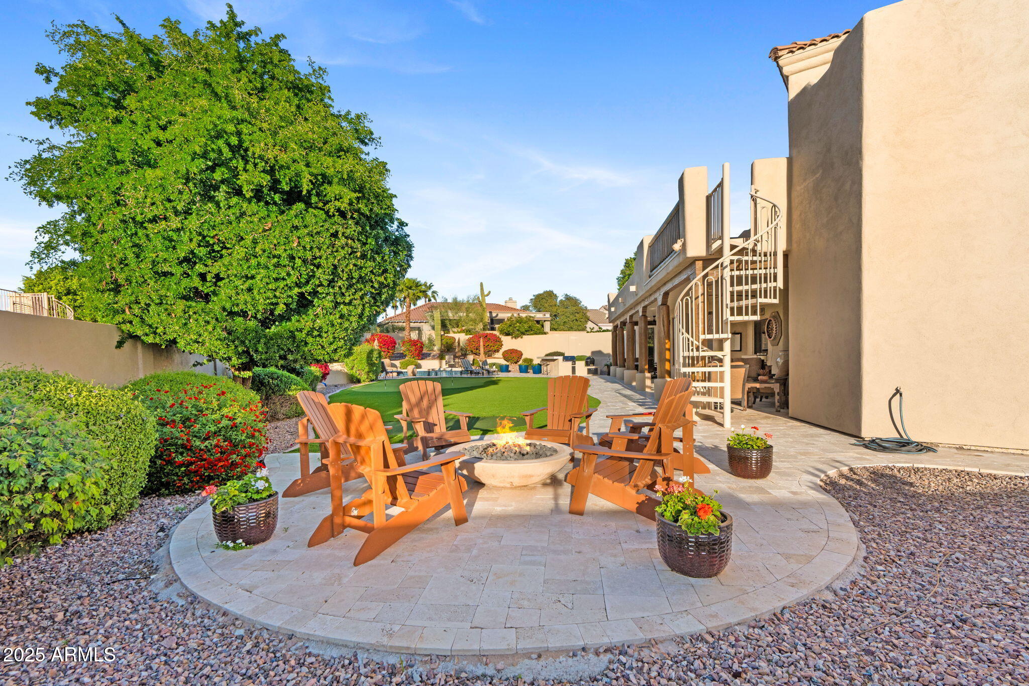 4055 North Recker Road, Unit 99 Mesa, AZ 85215 - Photo 20 of 68 Backyard Designed for Entertaining