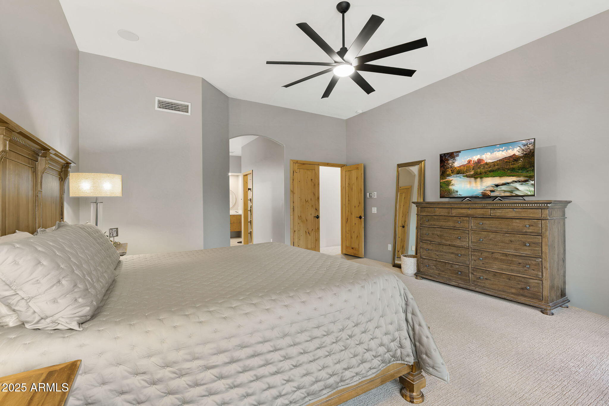 4055 North Recker Road, Unit 99 Mesa, AZ 85215 - Photo 23 of 68 Primary Bedroom View to Bath