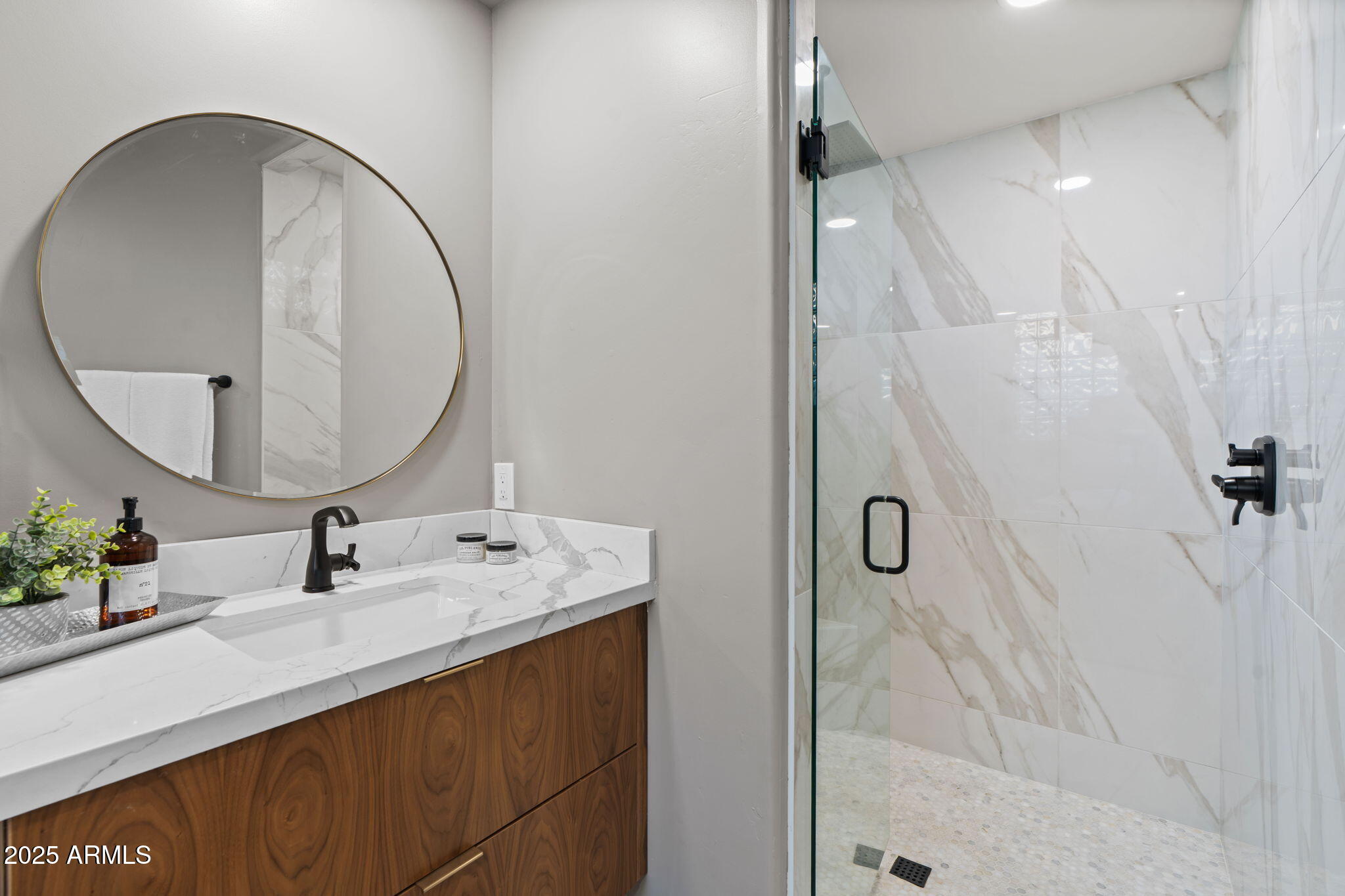 4055 North Recker Road, Unit 99 Mesa, AZ 85215 - Photo 26 of 68 Huge Walk In Shower