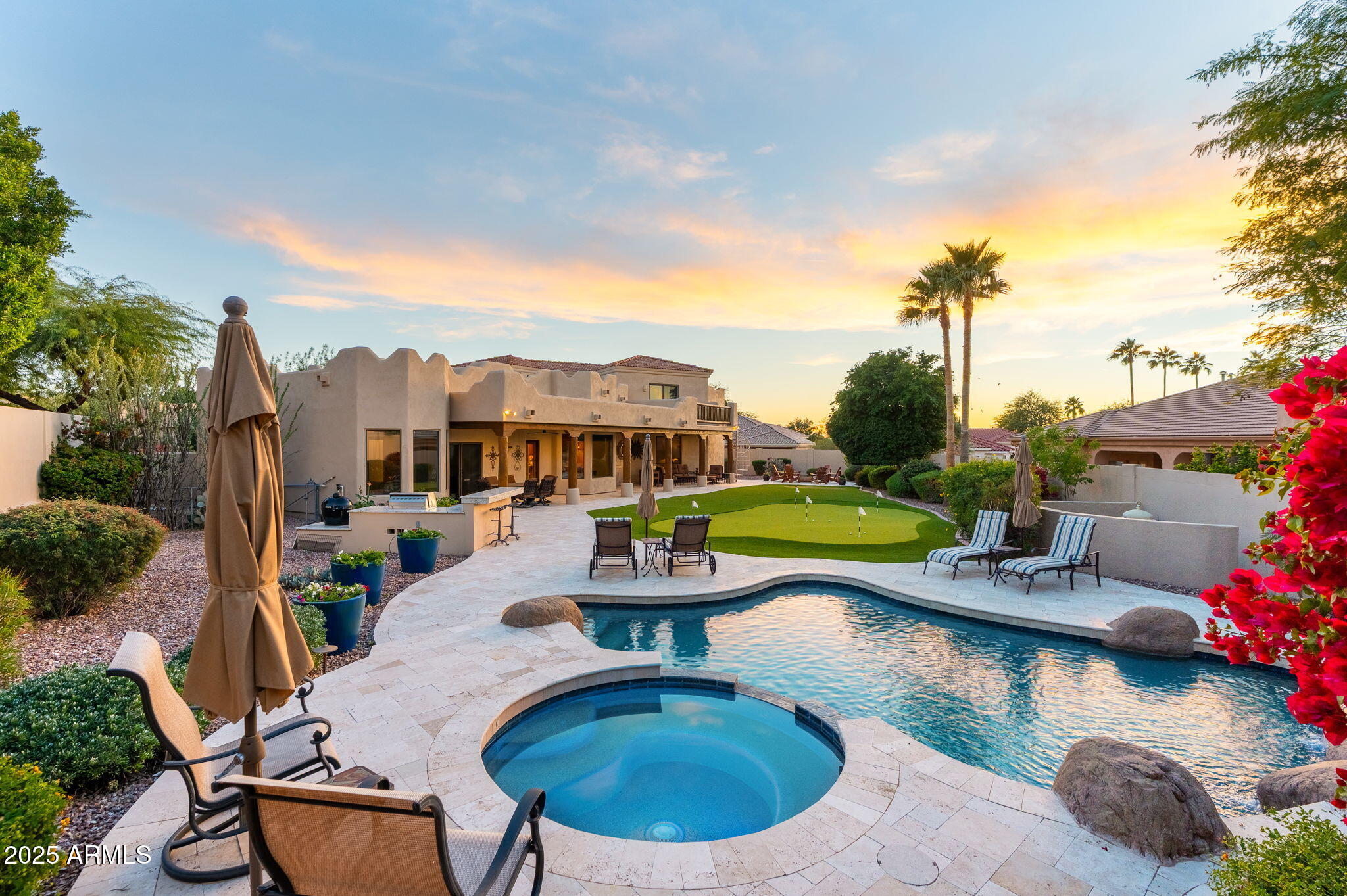 4055 North Recker Road, Unit 99 Mesa, AZ 85215 - Photo 3 of 68 Resort Backyard