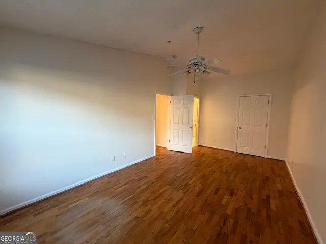 wooden floor in an empty room