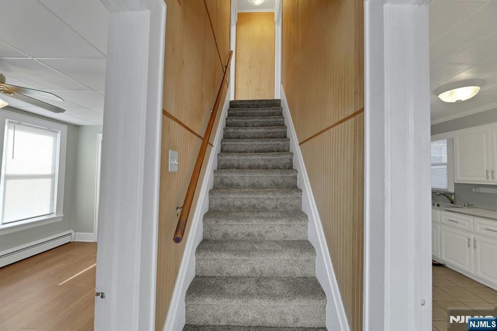 609 Chase Avenue Lyndhurst, NJ 07071 - Photo 14 of 30 a view of entryway and hall with wooden floor
