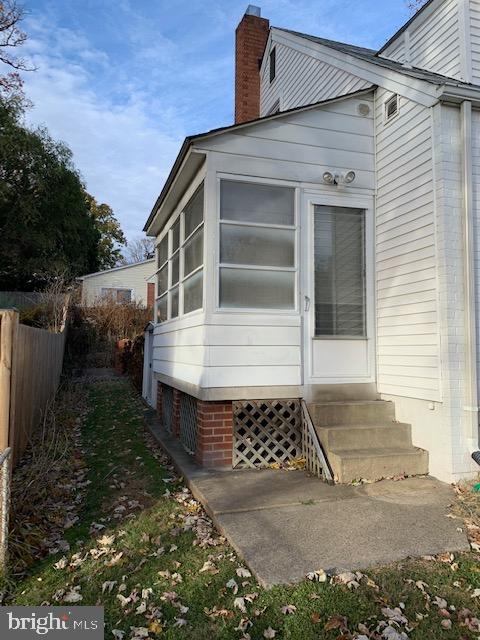 1613 Gridley Lane Silver Spring, MD 20902 - Photo 25 of 27 Sun Porch Entrance