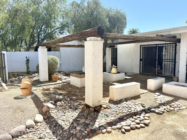 a view of a swimming pool