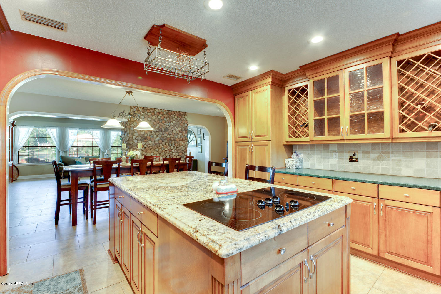 566 Bay Ridge Road Jacksonville, FL 32216 - Photo 14 of 46 kitchen to living room