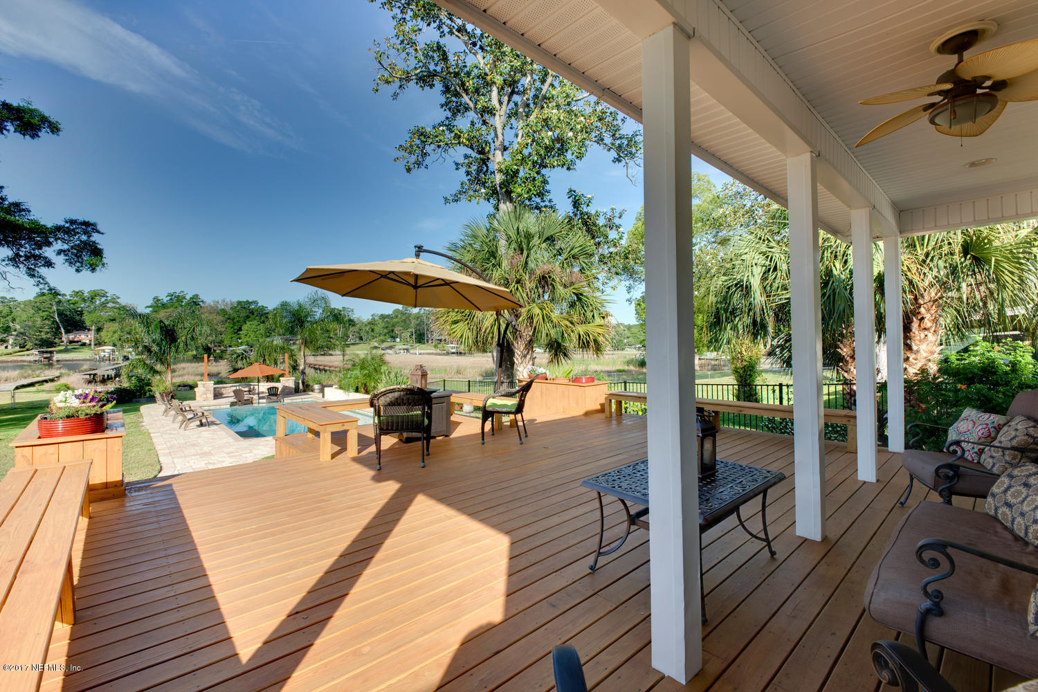 566 Bay Ridge Road Jacksonville, FL 32216 - Photo 35 of 46 porch to deck
