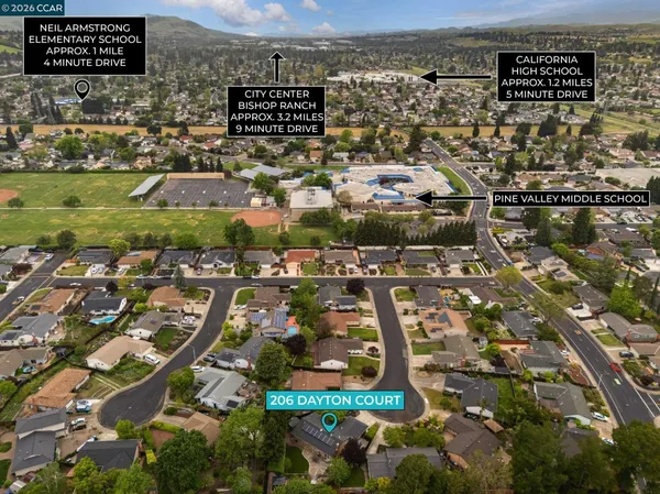 $1,298,000 | 206 Dayton Court, San Ramon, CA 94583