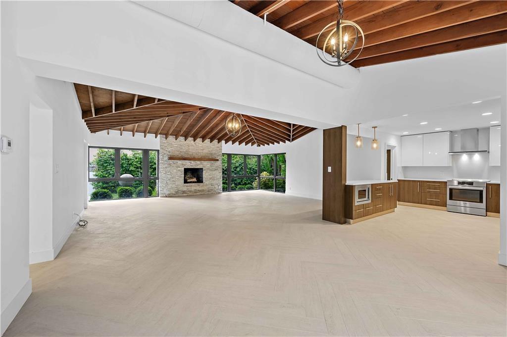 2201 Intracoastal Drive Fort Lauderdale, FL 33305 - Photo 10 of 35 a view of a livingroom with furniture and a fireplace