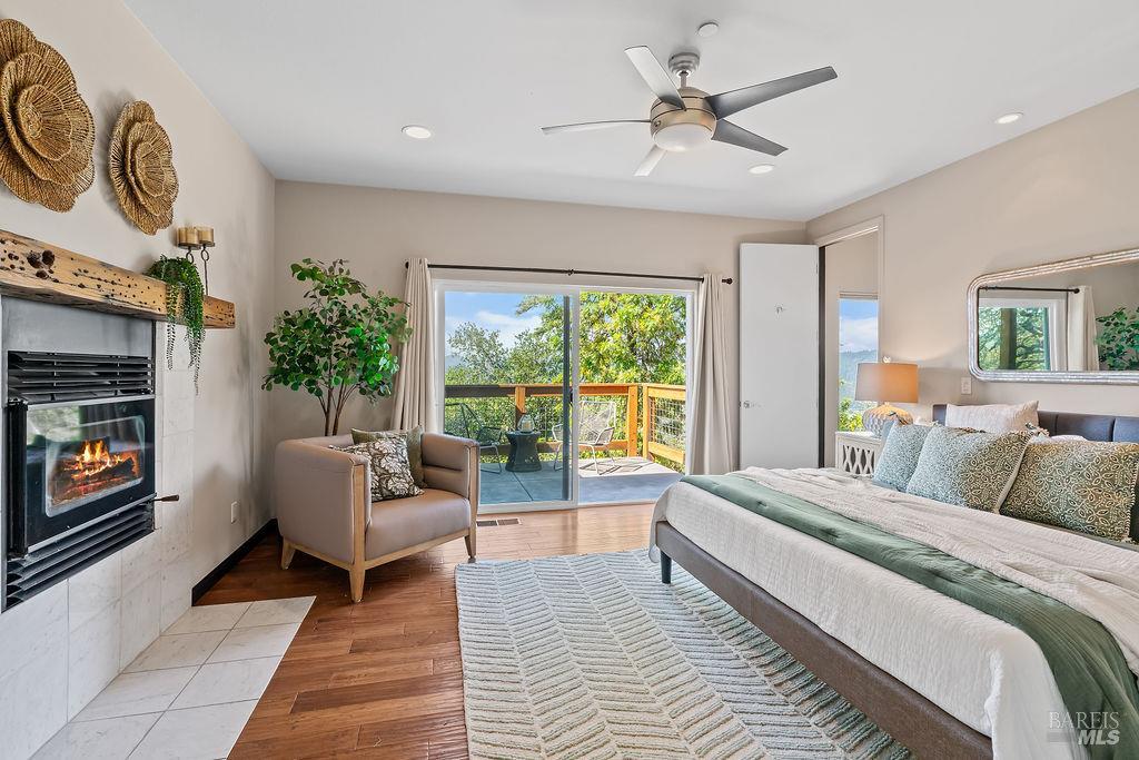 31000 Pine Mountain Road Cloverdale, CA 95425 - Photo 31 of 82 The Primary Suite captures privacy, natural light, and surrounding views.