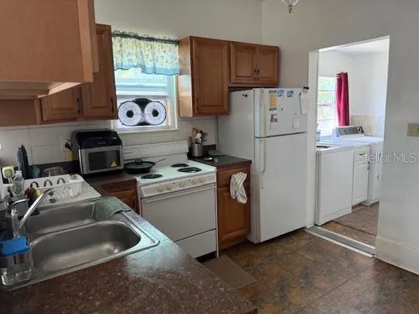 a room with storage and utility