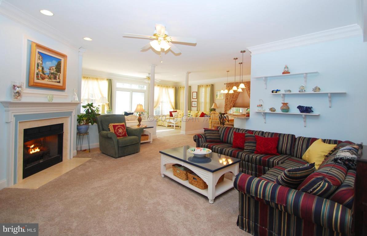 51 Pinehurst Road Ocean Pines, MD 21811 - Photo 4 of 50 a living room with furniture fireplace and window