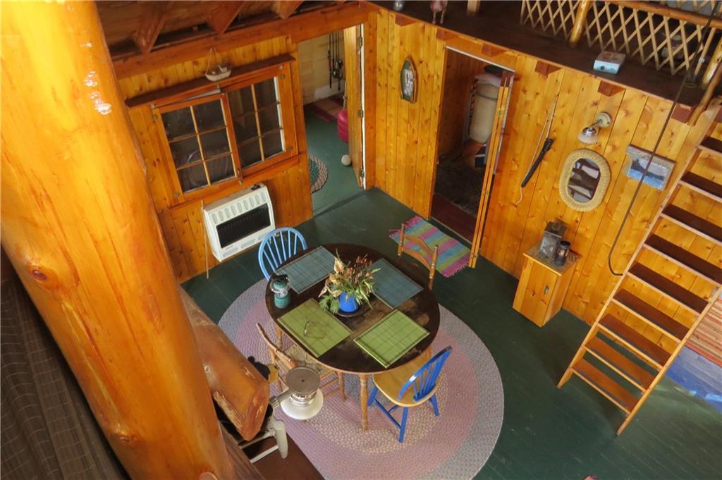 36 Day Road Vienna, ME 04360 - Photo 29 of 33 Looking down from front sleeping loft.
