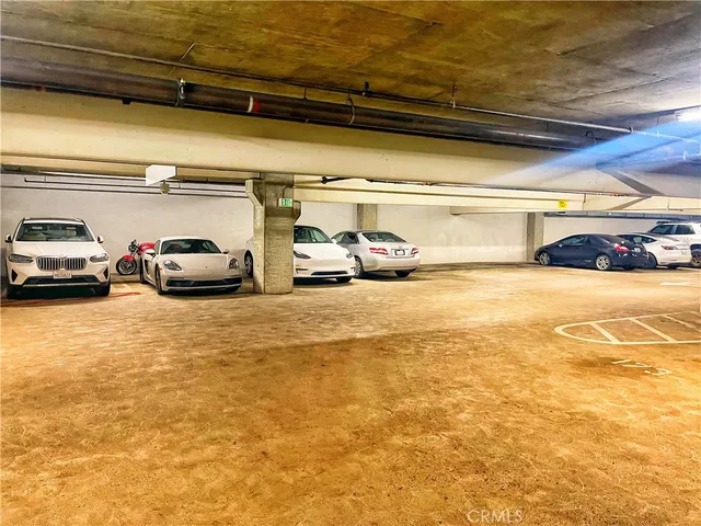 a view of car garage