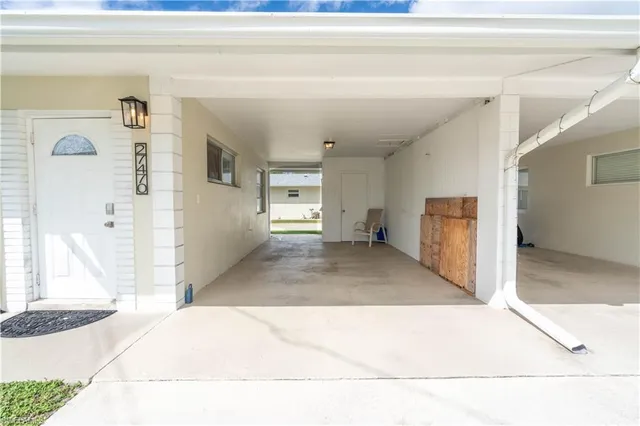 a view of a living room