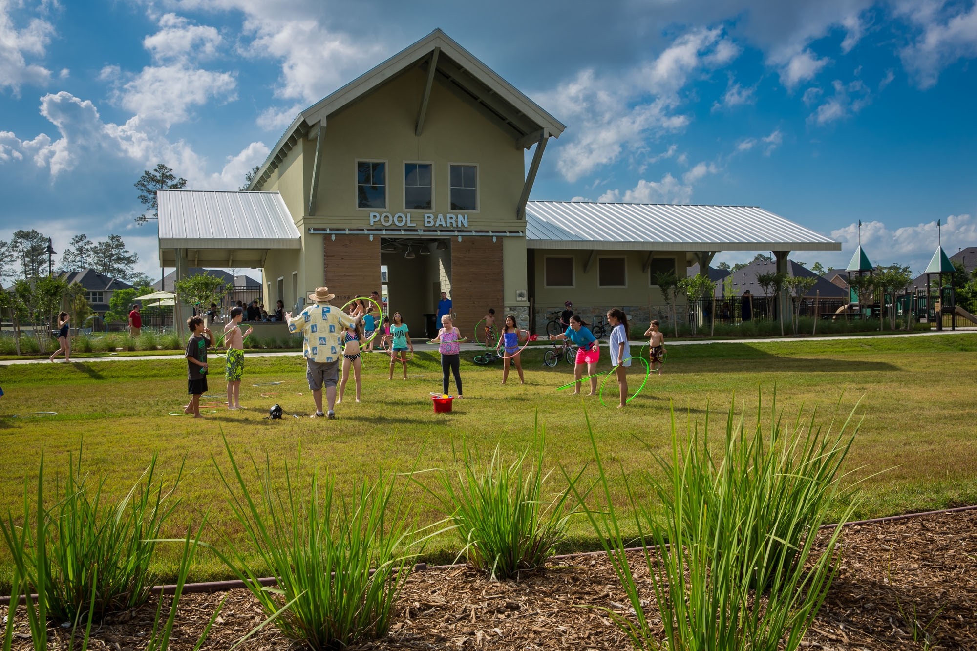 17108 Coneflower Place Conroe, TX 77385 - Photo 19 of 27 The pool barn is a great area for hosting events and a perfect time to spend the afternoon!