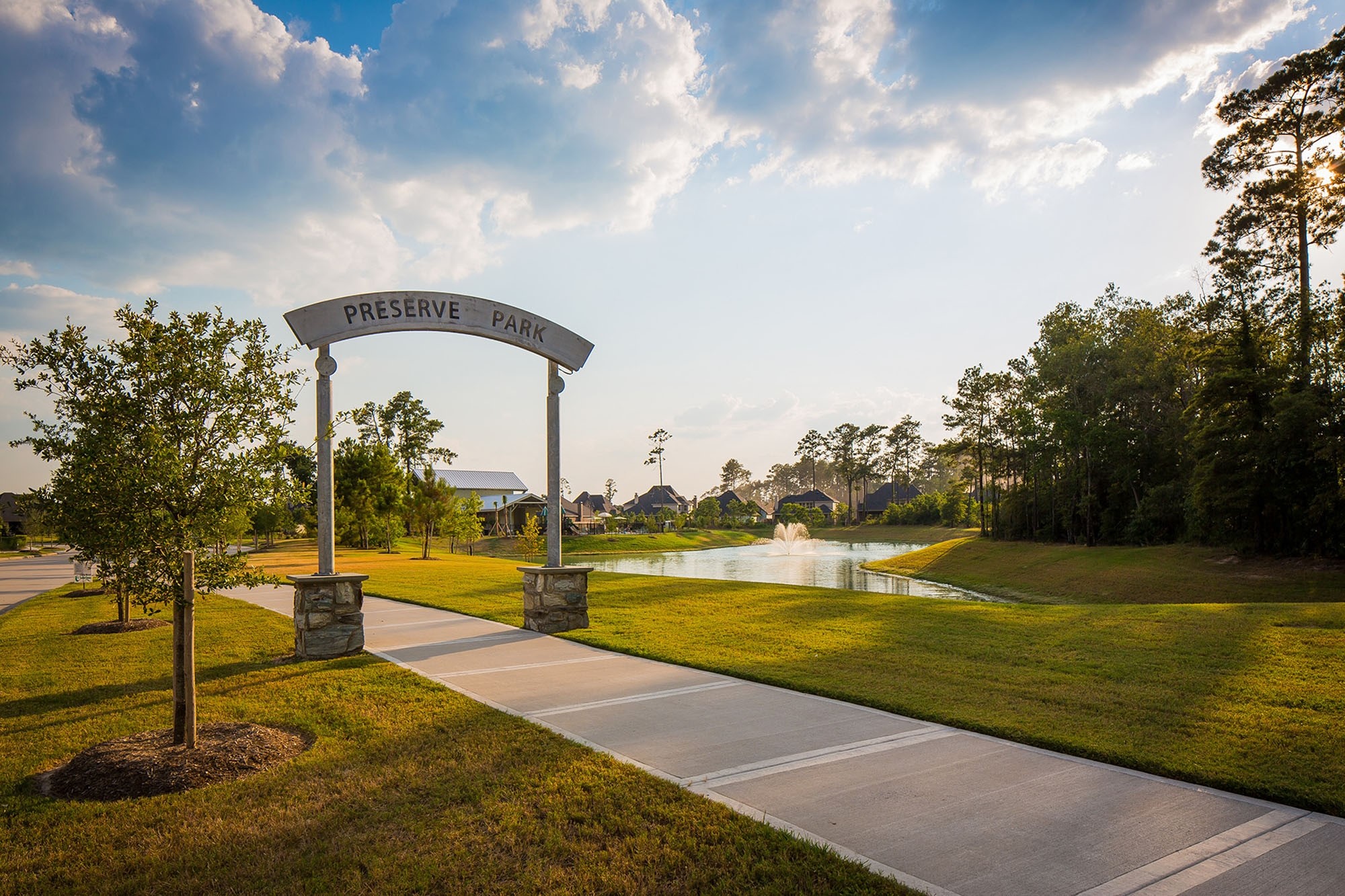 17108 Coneflower Place Conroe, TX 77385 - Photo 25 of 27 enjoy your beautiful Texas sunsets walking on the amazing trails of Harper’s preserve!
