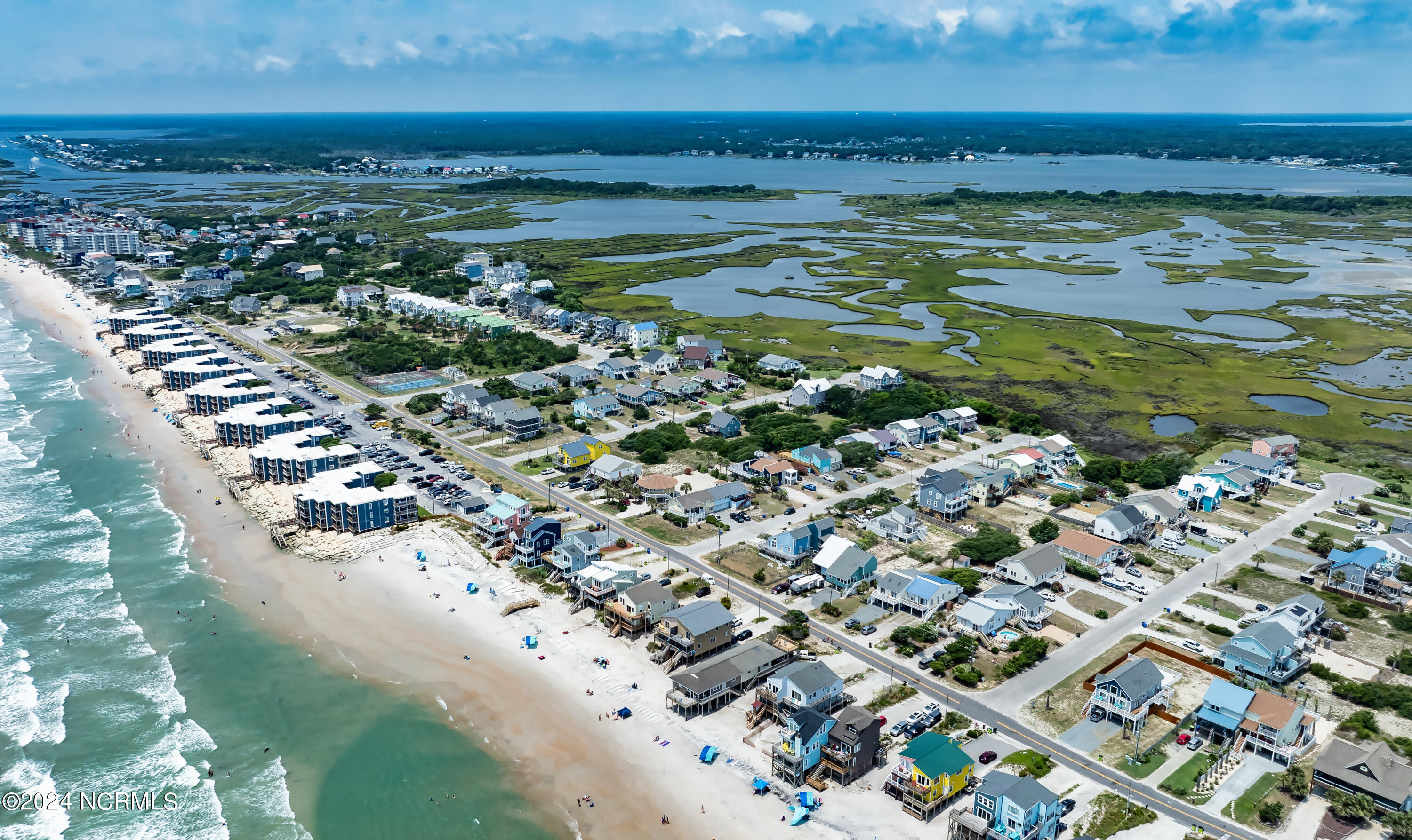 2301 New River Inlet Road, Unit 2 North Topsail Beach, NC 28460 - Photo 53 of 58 The Beach and the Intracoastal