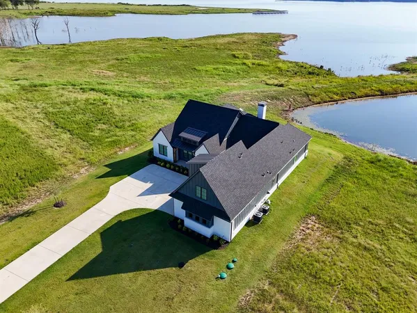 a view of an ocean from a building