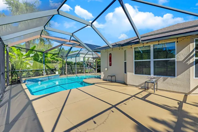 a view of a lake with a city